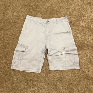 Grey Sun Stone Shorts
